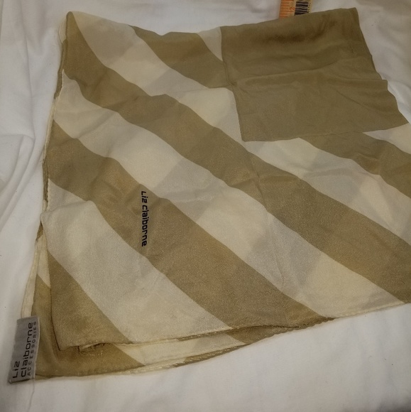 Liz Claiborne Accessories - B7,923 Liz Claiborne Silk Scarf  **BOGO FREE**